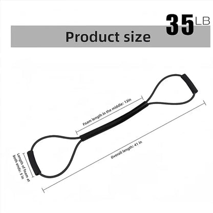 35 lbs Boxing Resistance Band - Arm Workout Equipment for Enhanced Punch Speed and Power, Elastic Exercise Bands for Women's Gym Training and Home Cardio Workouts
