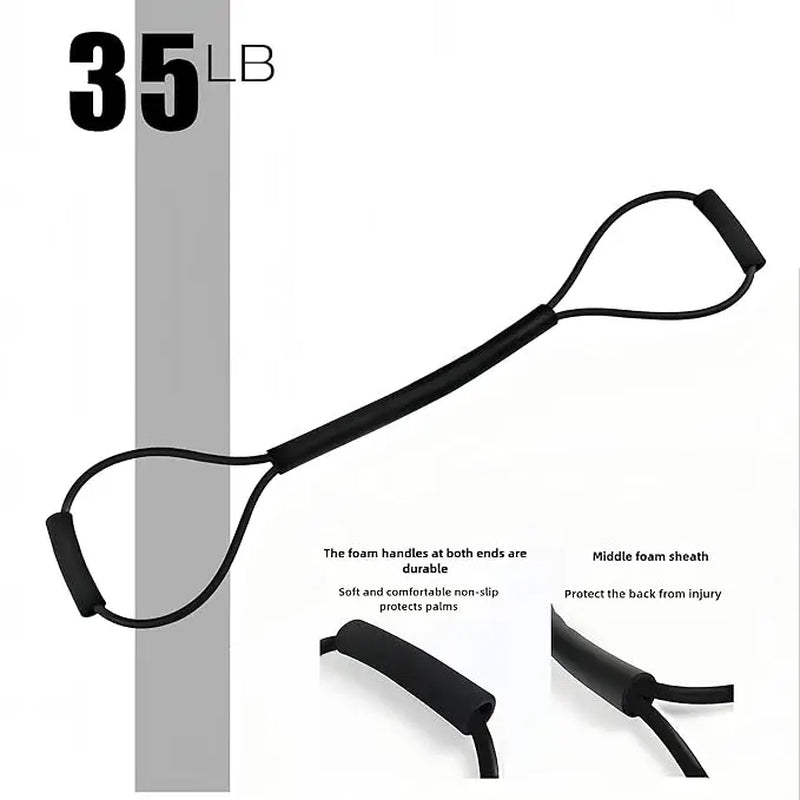 35 lbs Boxing Resistance Band - Arm Workout Equipment for Enhanced Punch Speed and Power, Elastic Exercise Bands for Women's Gym Training and Home Cardio Workouts